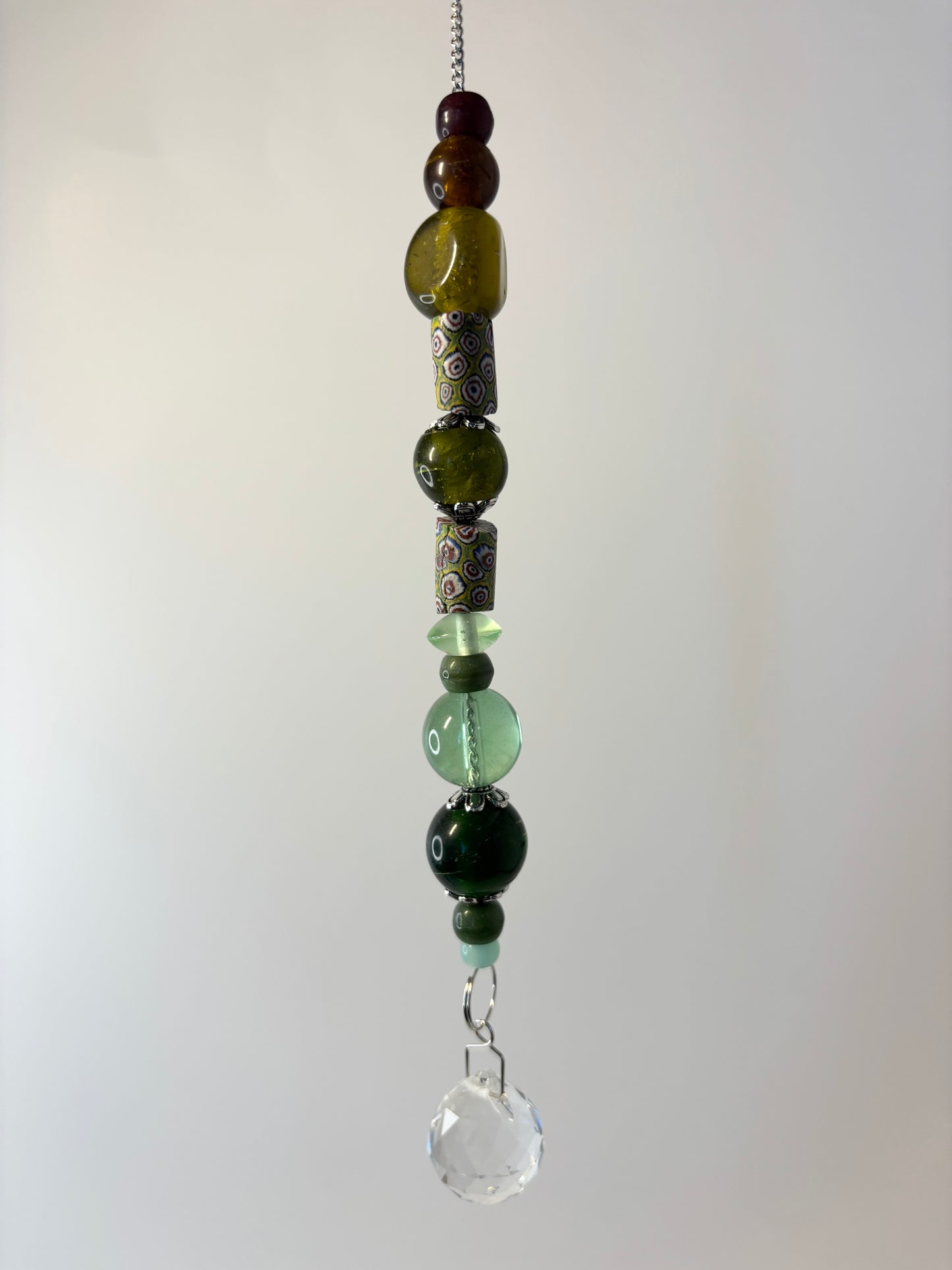 Single Strand with Mixed Greens & Brown