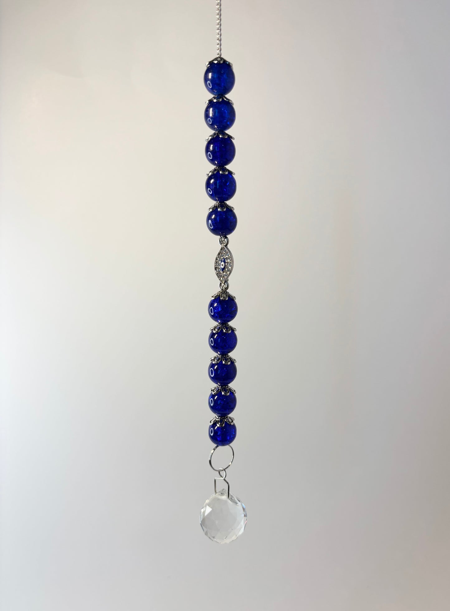 Single Strand with Dark Blue, Evil Eye