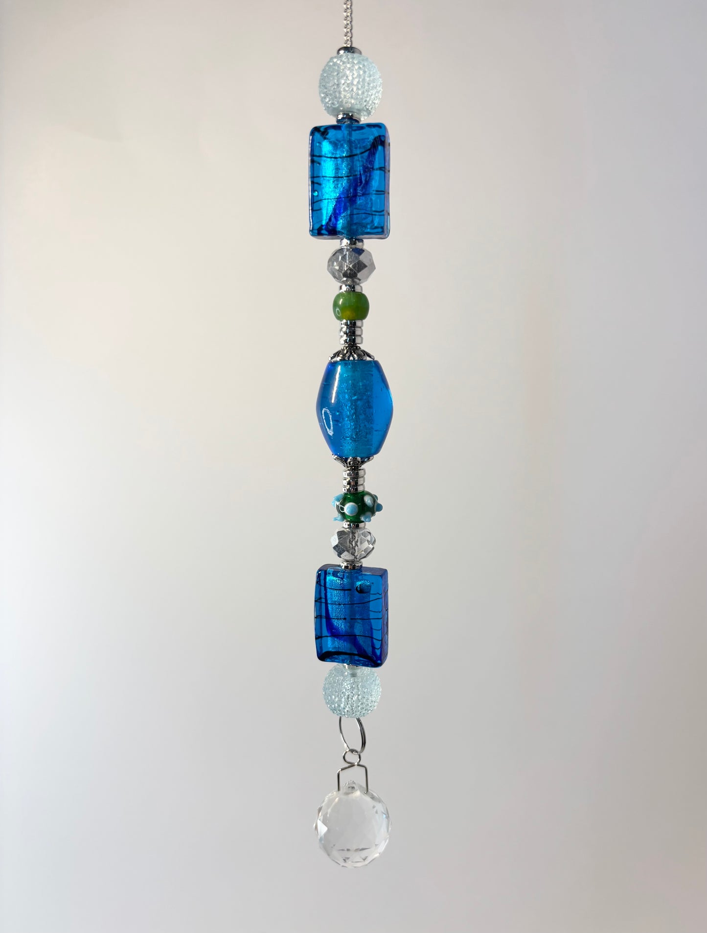 Single Strand with Large Teal