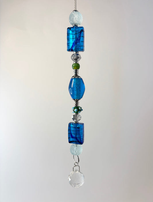 Single Strand with Large Teal