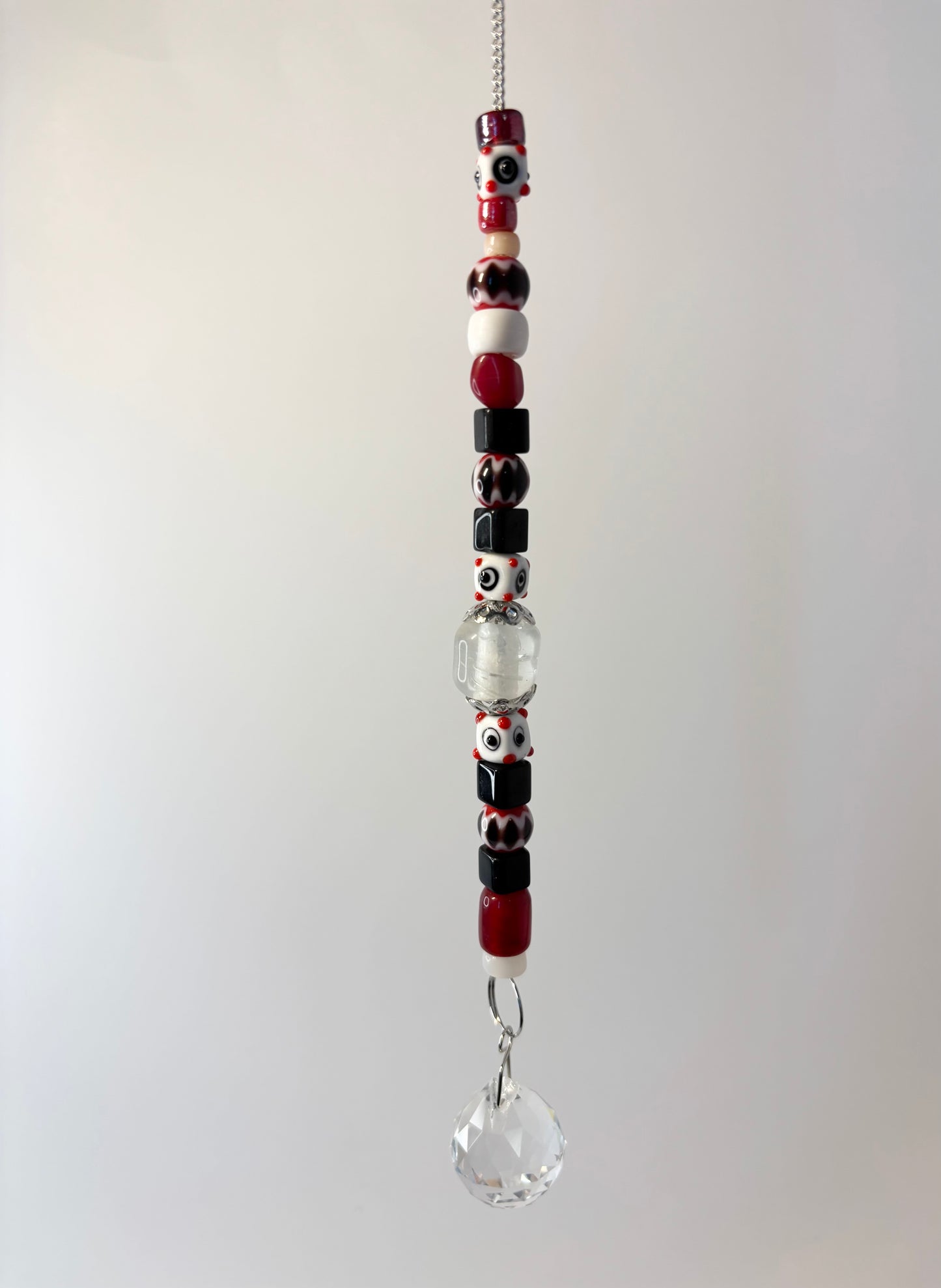 Single Strand with Red, White & Black