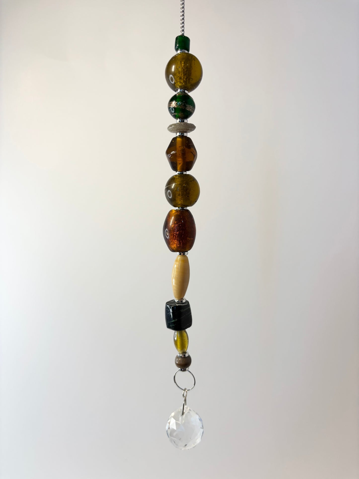 Single Strand with Brown, Beige & Green